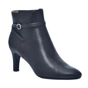 Life Stride Guild Black Ankle Booties Size 8